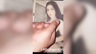 LittleRagerGirl - Primer compilado porno de Abby, inédito, toys and anal sex toys, strap on dyke