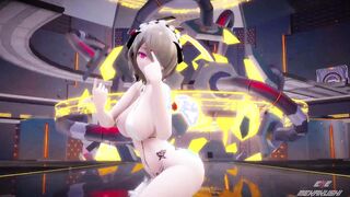 【MMD R-19 yo SEX DANCE】 PERVERSE HUGE BUTT LOVELY SWEET SATISFACTION 激しいセックス [MMD]