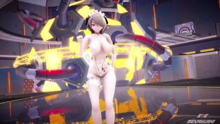 【MMD R-19 yo SEX DANCE】 PERVERSE HUGE BUTT LOVELY SWEET SATISFACTION 激しいセックス [MMD]