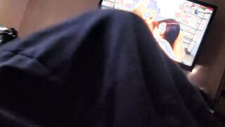 Huge Hooters equals Noisy Groaning Cummed