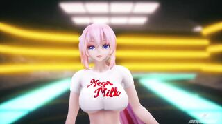 【MMD R-barely legal SEX DANCE】 GODDESS PERVERSE BUTT SWEET SATISFACTION EXTREME ROUGH SEX ハードセックス [MMD]