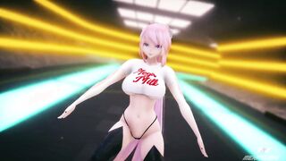 【MMD R-barely legal SEX DANCE】 GODDESS PERVERSE BUTT SWEET SATISFACTION EXTREME ROUGH SEX ハードセックス [MMD]