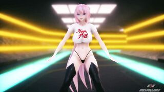 【MMD R-barely legal SEX DANCE】 GODDESS PERVERSE BUTT SWEET SATISFACTION EXTREME ROUGH SEX ハードセックス [MMD]