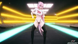 【MMD R-barely legal SEX DANCE】 GODDESS PERVERSE BUTT SWEET SATISFACTION EXTREME ROUGH SEX ハードセックス [MMD]