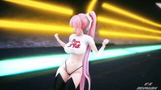 【MMD R-barely legal SEX DANCE】 GODDESS PERVERSE BUTT SWEET SATISFACTION EXTREME ROUGH SEX ハードセックス [MMD]