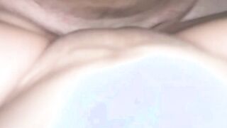 My friends ex-wife gets twat fucked while breasts bounce inside bed! mom Hispanic goddess