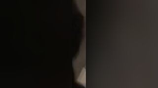 Gf blows penis while I see porn until I cum