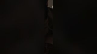 Gf blows penis while I see porn until I cum