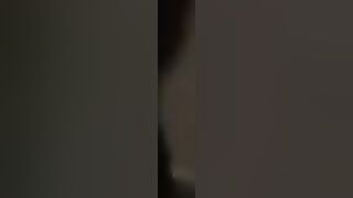 Gf blows penis while I see porn until I cum