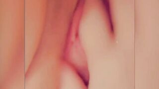 Having Fun with my long titties into the bath-tub
