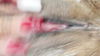 African whore sitting on your face with pushy clamps and booty plug