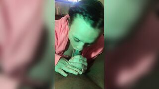 Jerk it on your face surprise creampie