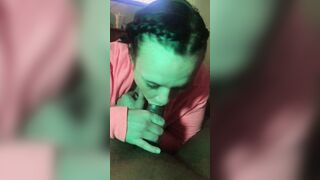 Jerk it on your face surprise creampie