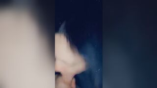 Small woman give fellatio