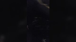 Smoking and trying to come inside Walmart