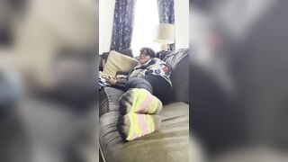 Ankle Sock Tease