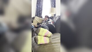 Ankle Sock Tease