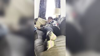Ankle Sock Tease