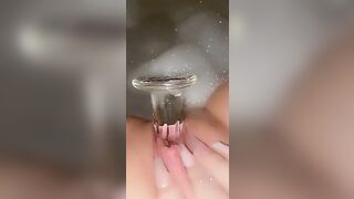 Pregnant next door loves her sex toy