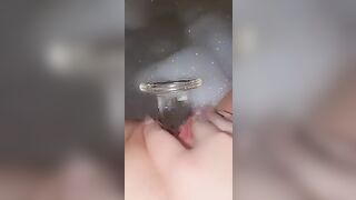 Pregnant next door loves her sex toy