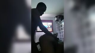 Giving Backshots To Stepsis