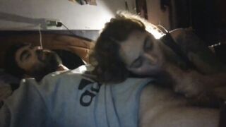 Latin Blonde loves to suck my Huge Penis until Jizzed watching Netflixxx | bbc Sex Oral # one