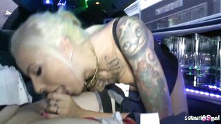 German teenie Hooker Screwed old Ugly Rich Bro in Limo