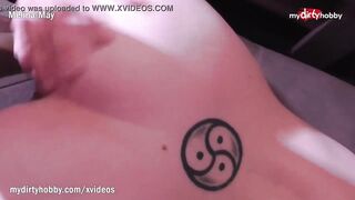 MyDirtyHobby - First anal orgasm and big facial for amazingly hot
