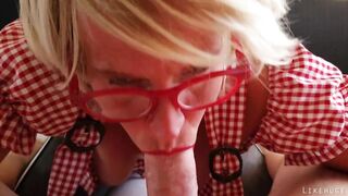 Horny Milf treats your big cock to a erotic sloppy Ending (4k)