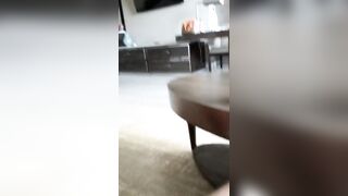 AMATEUR mom SUCKS AND FUCKS ON HOTEL COUCH WITH ASSHOLE CUMSHOT~ JESSI
