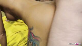 Extrem Biggest Cummed after Nailed for German barely legal Yo Anni Angel