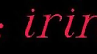 naked bbw walks in the garden with candy into the booty and