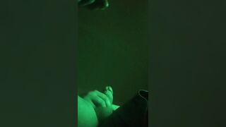 Cloudy teaser fun with daddy sucking clouds on his dick while on my knees begging him for more