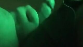 Cloudy teaser fun with daddy sucking clouds on his dick while on my knees begging him for more