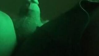 Cloudy teaser fun with daddy sucking clouds on his dick while on my knees begging him for more