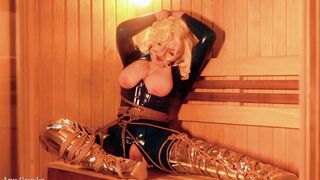 Fetish cougar inside Pvc FREE porn movie