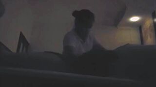 Thai woman grind and fisting fat bro