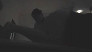 Thai woman grind and fisting fat bro