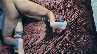 Santa's sexiest Elf & Sexual Nephew offer each other multiple orgasms!! ANAL, CREAMING & SQUIRTING!!