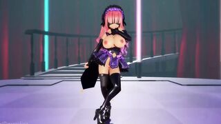 【MMD R-19 yo SEX DANCE】HOT HUGE DELICIOUS BOOBIES SWEET SATISFACTION EXTREME LOVELY BOOTY ホットお尻 [MMD]