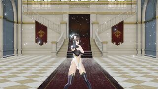 【MMD R-barely legal SEX DANCE】BALTIMORE DANCING SEXSUAL AND NUDE CELEBRATES HER HUGE TITTED セクシーな女の子[MMD]