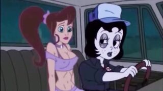 Drawn Together LESBO CUNNILINGUS softcore snatch licking hentai - PRINCESS CLARA eat snatch hentai