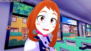 MY HERO ACADEMIA DEKU FUCKS OCHACO ANIMATED 3D UNCENSORED