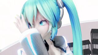 【MMD R-teenagers SEX DANCE】MIKU INSANE DANCE SWEET BUTT PERVERSE BOOTY INSANE SATISFACTION 強烈な女の子 [MMD R-18]