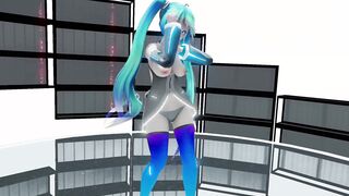【MMD R-teenagers SEX DANCE】MIKU INSANE DANCE SWEET BUTT PERVERSE BOOTY INSANE SATISFACTION 強烈な女の子 [MMD R-18]