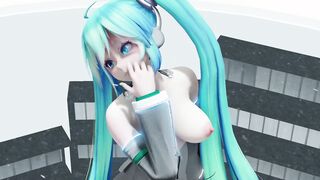 【MMD R-teenagers SEX DANCE】MIKU INSANE DANCE SWEET BUTT PERVERSE BOOTY INSANE SATISFACTION 強烈な女の子 [MMD R-18]