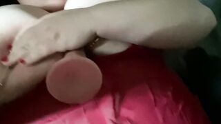 Bbw blows vibrator
