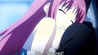 Step Dad and Step Daughter inside Animated