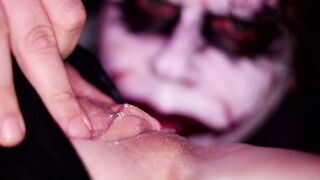 Clitoris Lick SEXUAL Tongue Dance With The Devil JOKER & Harley - Foxxy Rose & CKing