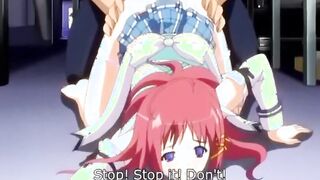making love with crazy sexy long boobs professor | anime cartoon